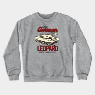 Leopard Tank Crewneck Sweatshirt